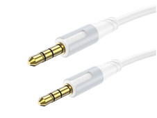 Кабель AUX Borofone BL19 3.5 to 3.5 (1m) white - 1