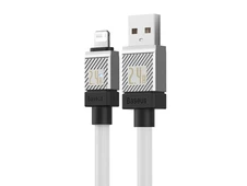 Кабель Baseus CoolPlay Series Lightning 2.4A (1m) white - 3