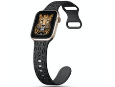 Engraving Silicone 42(ser.1-3)/44/45/46/49mm leopard skin black - 4