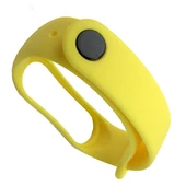 Ремінець силікон Mi Band 2 yellow - 2
