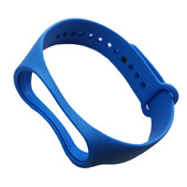 Силиконовый ремешок Mi Band 3/4 синий - 3