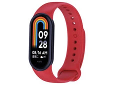 Ремінець силікон Mi Band 8/9 rose red - 1