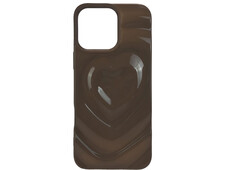 Накладка 3D Heart Glow Case iPhone 15 Pro chocolate - 1