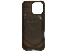 Накладка 3D Heart Glow Case iPhone 15 Pro chocolate - 2