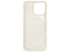 Накладка 3D Heart Glow Case iPhone 15 Pro milk - 2