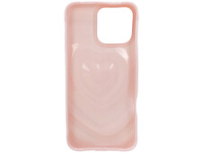 Накладка 3D Heart Glow Case iPhone 14 Pro milk - 2