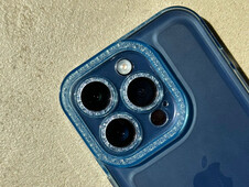 Силікон Starfall Clear iPhone 13 blue - 2