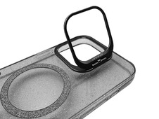 Накладка Crystalshine Bracket Protection MagSafe iPhone 14 Pro black - 2