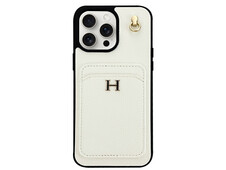 Чохол Hermès Birkin iPhone 14 Pro Max white - 1
