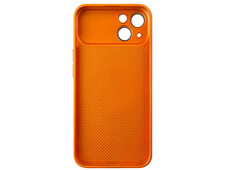 Накладка AG Nano Glass MagSafe iPhone 14 orange - 3