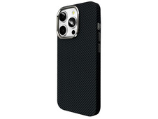Накладка Elite Carbonique MagSafe Metal Frame iPhone 14 Pro black - 2