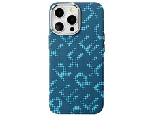 Накладка Elite Carbonique MagSafe Metal Frame iPhone 16 Pro blue perfect - 1