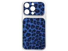 Накладка Leopard Look iPhone 16 Pro blue - 1