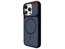 Накладка Matte Sprit Line MagSafe iPhone 16 Pro Max black/gray - 2