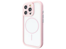 Накладка Clear Shock MagSafe iPhone 16 Pro Max pink - 1