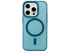 Накладка Silicone Matt MagSafe iPhone 14 Pro midnight blue - 1