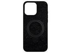 Swarovski Grainy Diamonds MagSafe + Ring iPhone 16 Pro Max black - 1