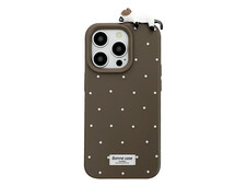 TPU Bonne Case+Cat iPhone 14 Pro brown - 1