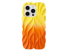 Накладка TPU Leaf iPhone 16 Pro Max yellow/orange - 1