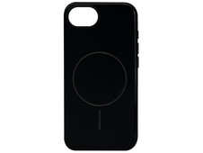 Silicon Glamour Case with MagSafe iPhone 16e black - 1
