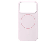 Case soft touch "NO LOGO" MagSafe низ iP 17 Pro (19) pudra - 1