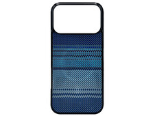 Накладка Gloss Elite Carbonique MagSafe iPhone 17 Pro Max blue - 1