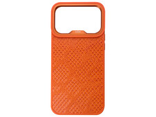 Kajsa Glamorous Collection Complex Lizard MagSafe iPhone 17 Pro Max orange - 1