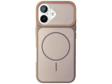 Накладка Matte Sprit Line MagSafe iPhone 17 brown - 1