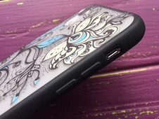 Rock Tatoo iPhone Xr Блакит. квіти - 4