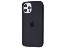Case soft touch MagSafe низ iPhone 12/12 Pro (18) black - 1