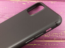 Силікон Strong Matte iPhone 11 Pro Max black - 2