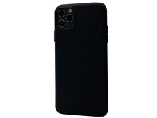 Силікон Strong Matte iPhone 11 Pro Max black - 1