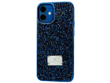 Чохол Swarovski Grainy Diamonds iPhone 12 mini blue - 1