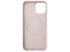 Case soft touch "NO LOGO" MagSafe низ iP 13/14 (19) pudra - 2