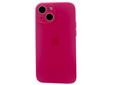 Case soft touch Camera iP 13 mini (36) rose red - 1