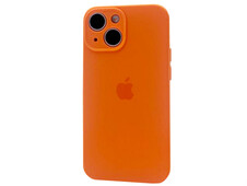 Case soft touch Camera iP 13 mini (66) kumquat - 1
