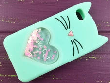 3D CAT&#039;S Love iPhone 4 Mint - 4