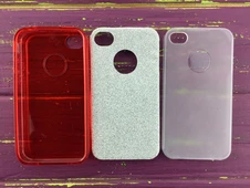 Золотий Дощ iPhone 4 Red - 2