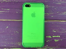 Силікон iPhone 5 Green. - 2