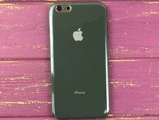 TPU+силікон iPhone 6+ Dark Green - 1