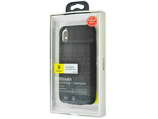 Baseus PowerCase Plaid 3500 mAh iPhone X/Xs black - 2