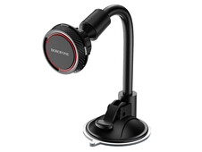Holder Borofone BH18 Magnetic Jorney carbon fiber pattern durable black - 1