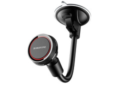 Holder Borofone BH18 Magnetic Jorney carbon fiber pattern durable black - 2