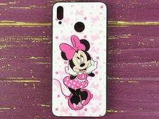 TPU+Glass Honor 8X Minnie Mouse - 1