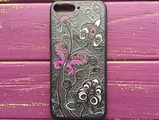 Rock Tatoo Huawei Y6 (18) / 7A Pro Бабочка - 1