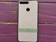 Люрекс Алмаз Huawei Y6(18 )/7A Pro Розовый - 1