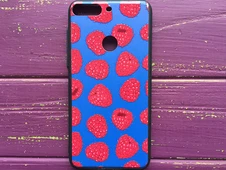 Чохол Pic Y7(18) /7C Pro Raspberries - 1