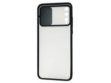 Matte case hide camera P Smart S/Y8p black - 2