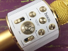 Мікрофон Hoco BK3 Cool Sound gold - 4