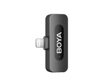 Петличний мікрофон Wireless Boya V1 Lightning black - 3